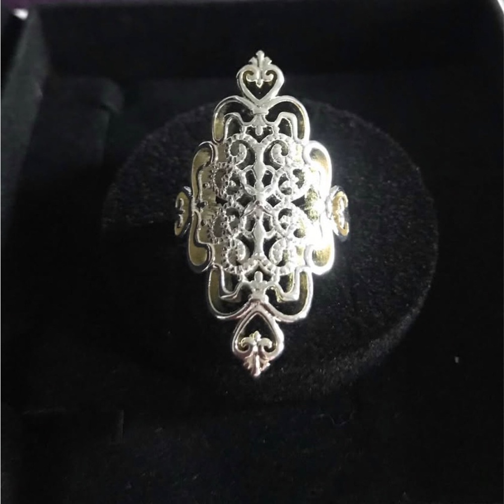 Sterling Silver Filigree Ring